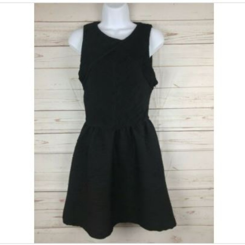 Topshop Ribbed Sleeveless Dress